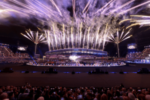 The opening ceremony - commonwealth games